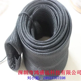 PET伸縮拉鏈編織網管 伸縮擴張網管